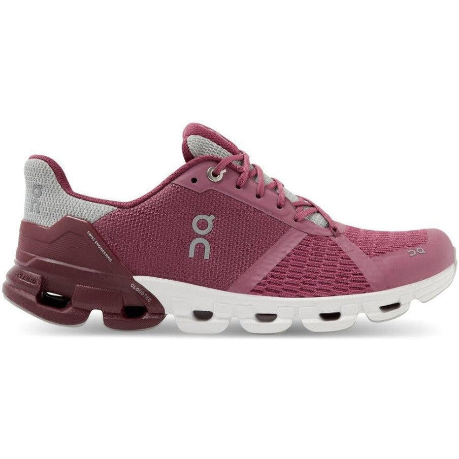 Women's On Cloudflyer, Magenta/Mulberry, 7 B Medium