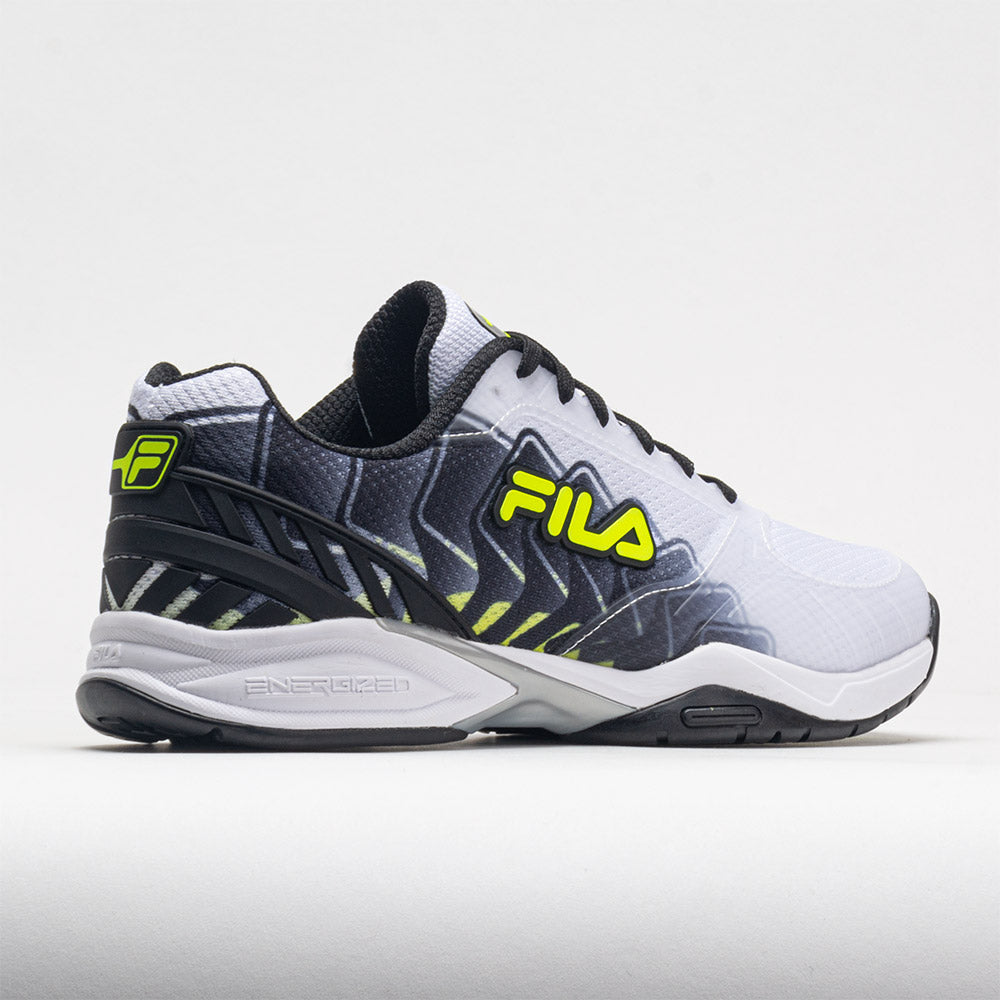 Fila Volley Zone Men's White/Black/Safety Yellow