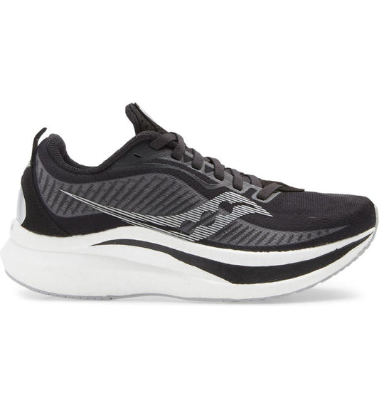 Women's Saucony Endorphin Speed 2, Black/Shadow, 10.5 B Medium