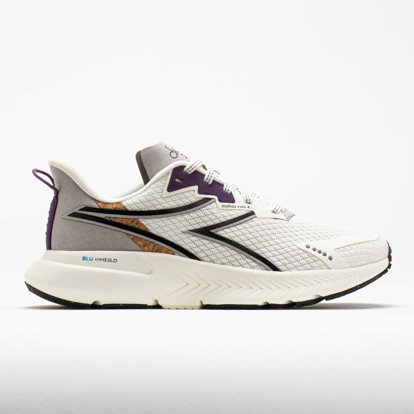 Diadora Mythos Blushield Volo 4 Women's  Whisper White/Sunset Purple