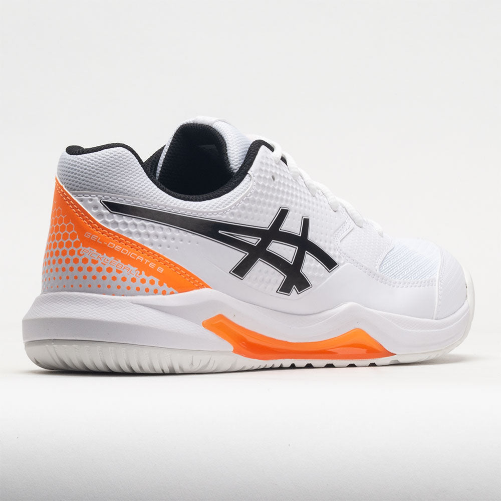 ASICS GEL-Dedicate 8 Men's  White/Shocking Orange