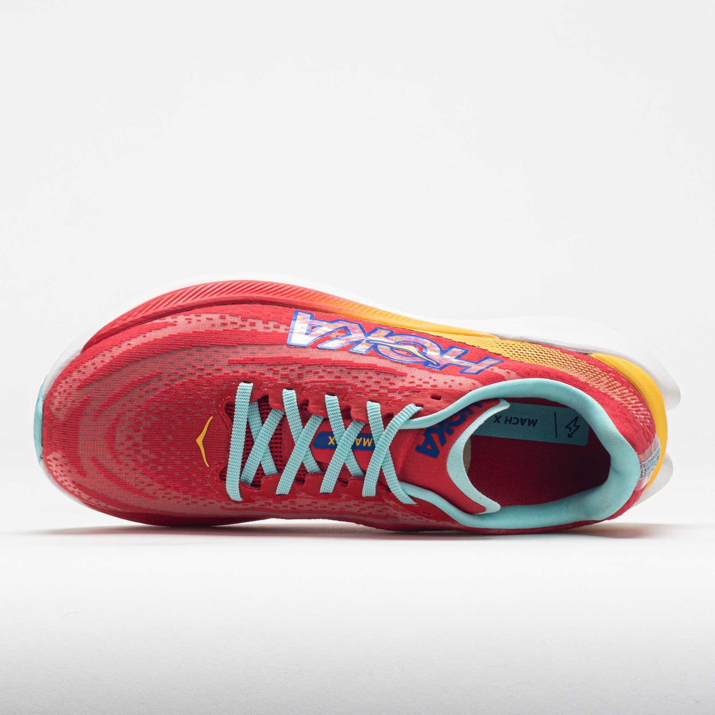 HOKA Mach X Men's  Cerise/Cloudless