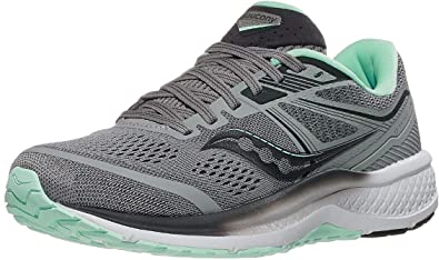 Women's Saucony Omni 19, Alloy/Sky, 9 D Wide