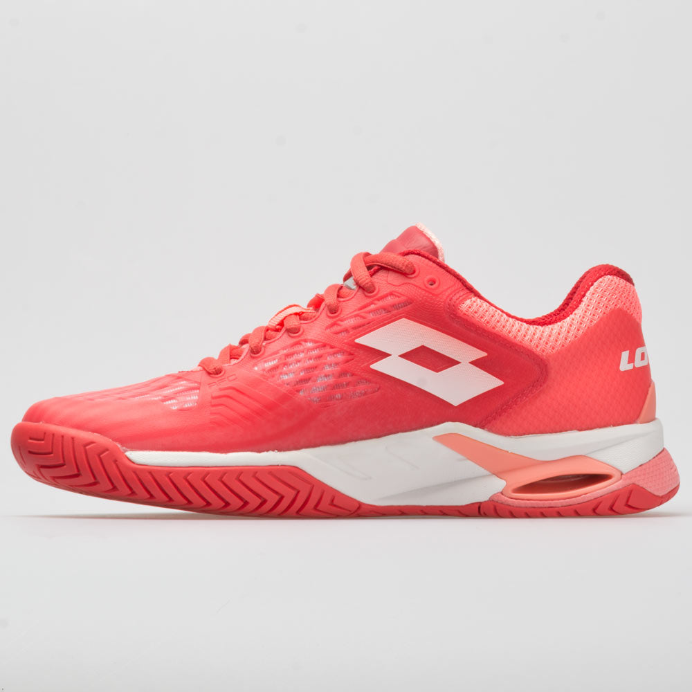 Lotto Mirage 100 Speed Women's  Red Fluo/All White/Vivid Rose