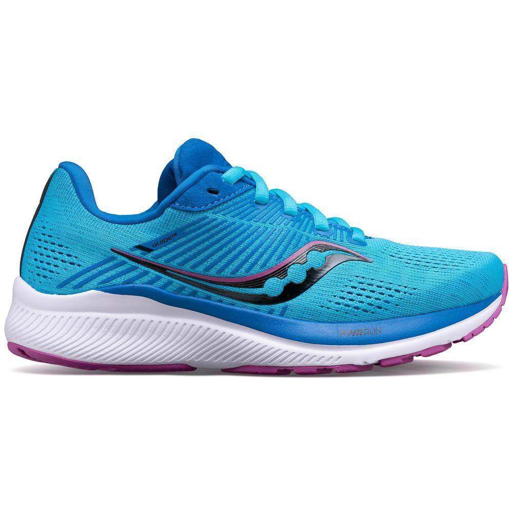 Women's Saucony Guide 14, Blue Blaze/Berry, 9.5 B Medium