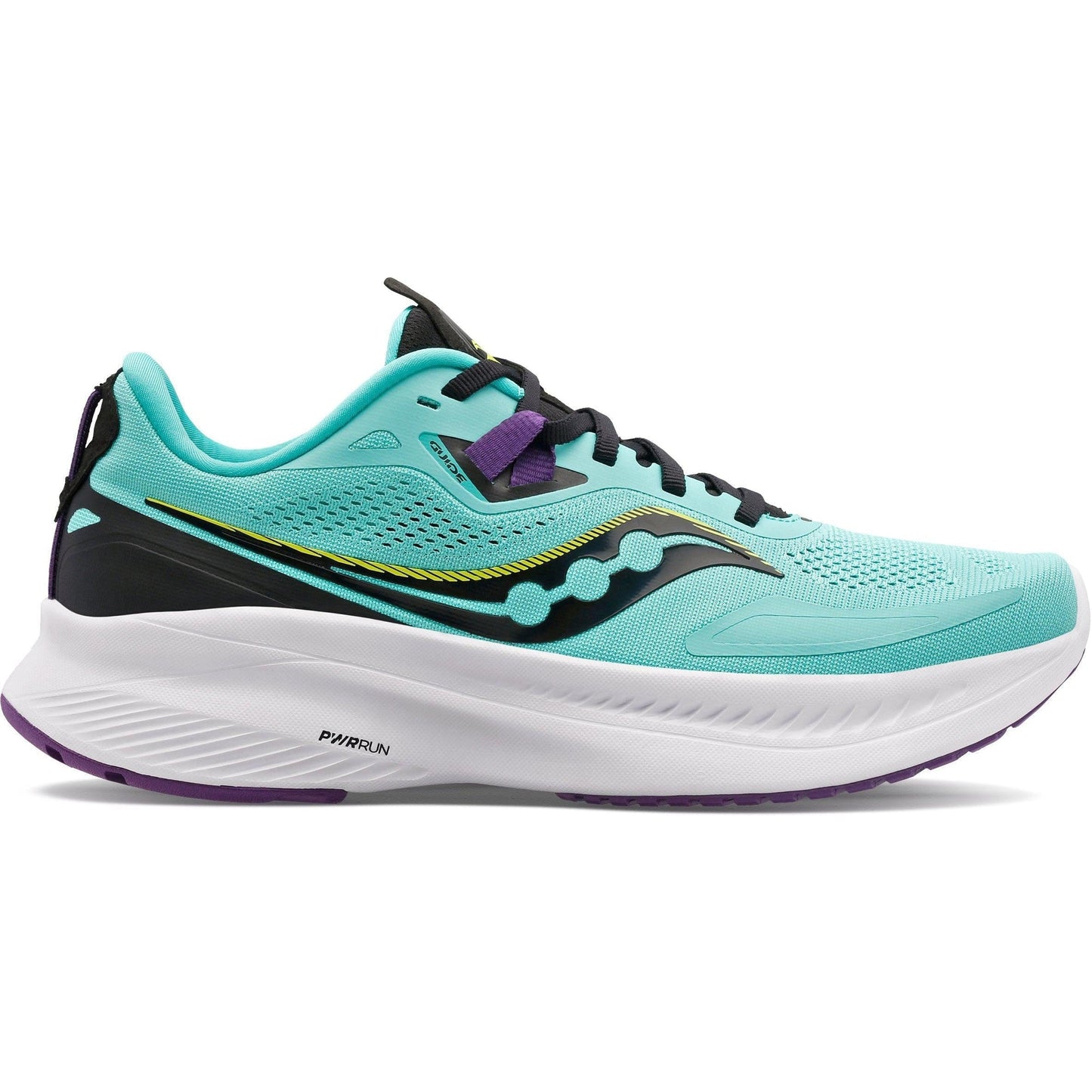 Women's Saucony Guide 15, Cool Mint/Acid, 9 B Medium