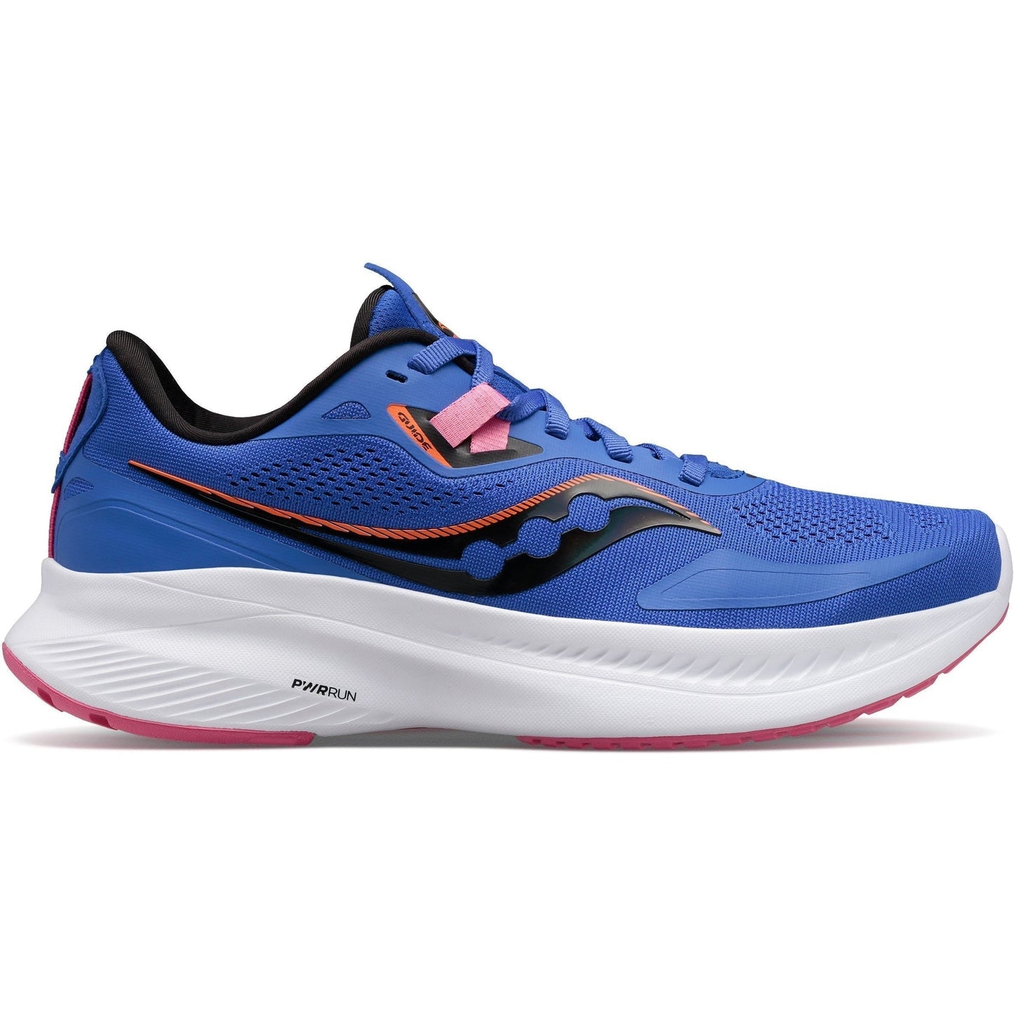 Women's Saucony Guide 15, Blue Raz/Zest, 7 B Medium