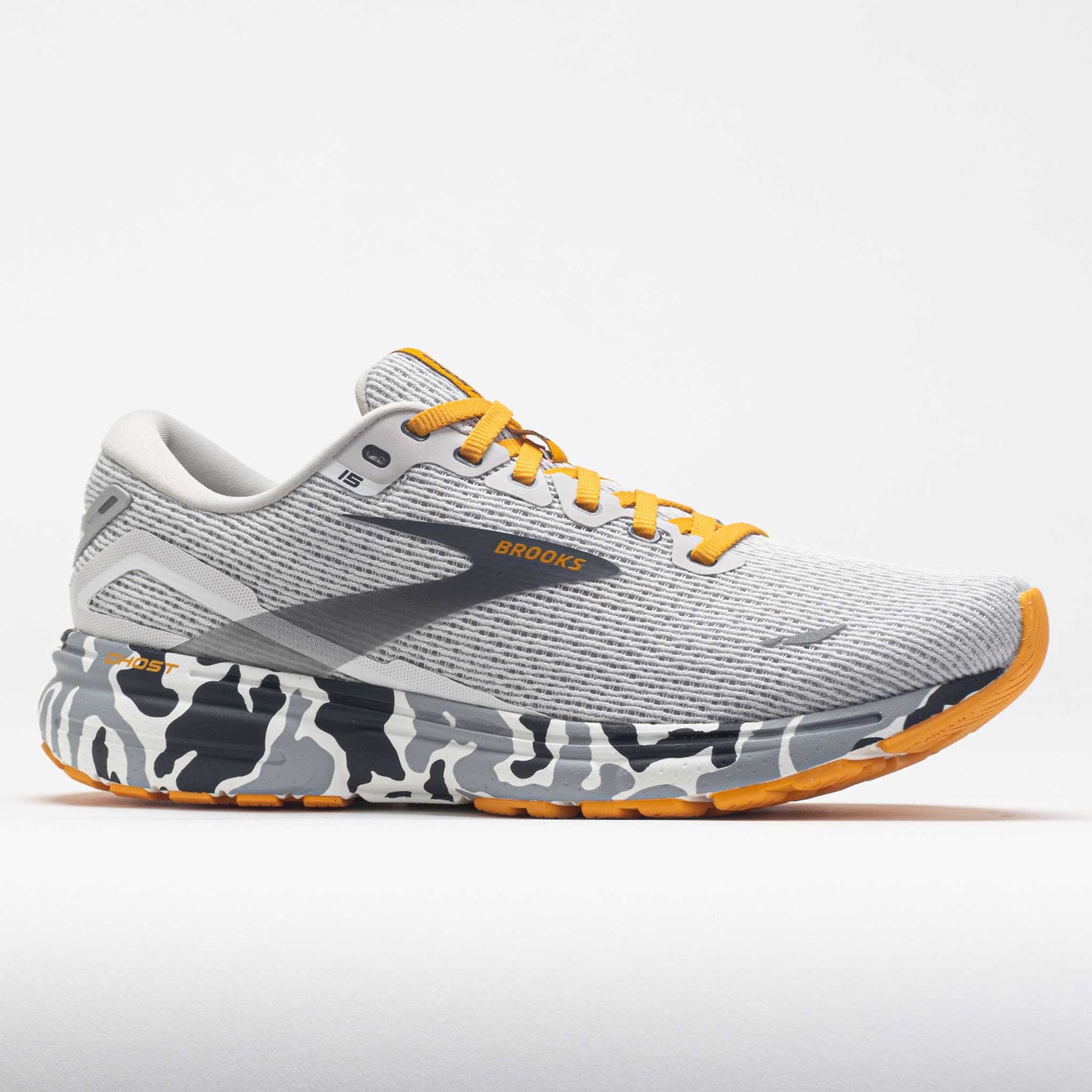 Brooks Ghost 15 Men's  Camo Blanc/Gray/Sunflower