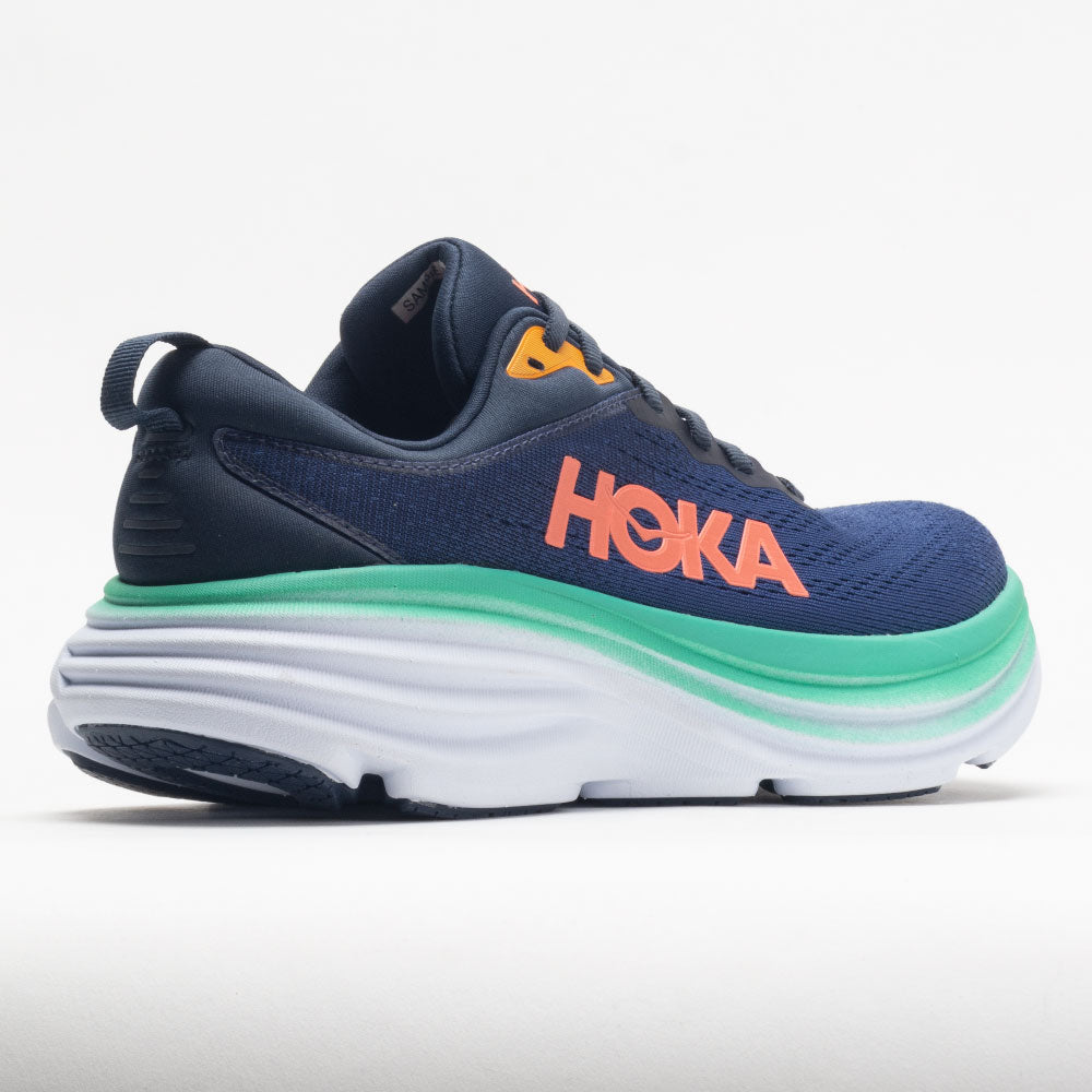 HOKA Bondi 8 Women's  Outer Space/Bellwether Blue