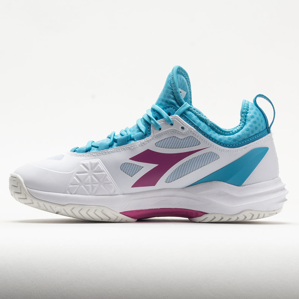 Diadora Speed Blushield Fly 3+ AG Women's  White/Aquarius/ Rhodamine