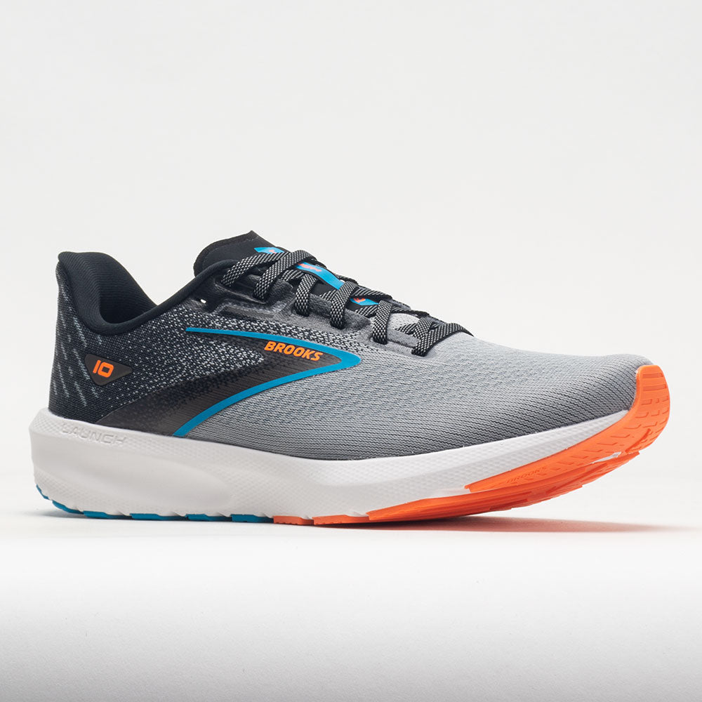 Brooks Launch 10 Men's  Black/Grey/Orange Clown Fish