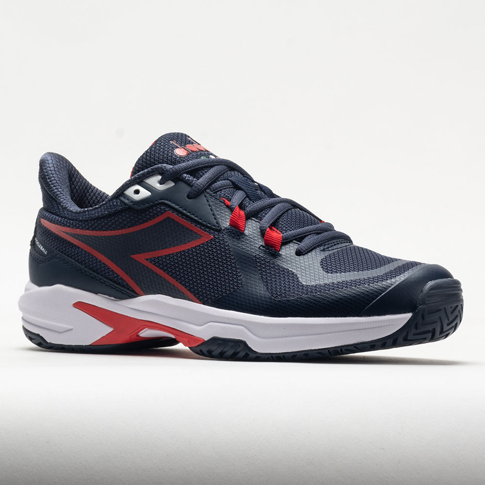 Diadora Trofeo 2 AG Pickleball Men's  Blue Corsair/White/Fiery Red