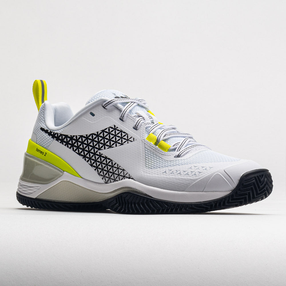 Diadora Blushield Torneo 2 Clay Women's  White/Black/Evening Primros