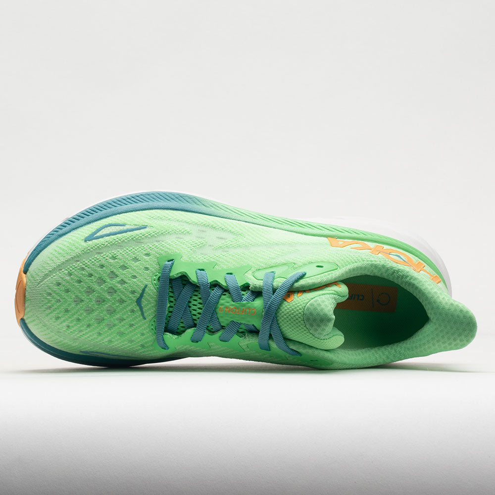 HOKA Clifton 9 Men's  Zest/Lime Glow