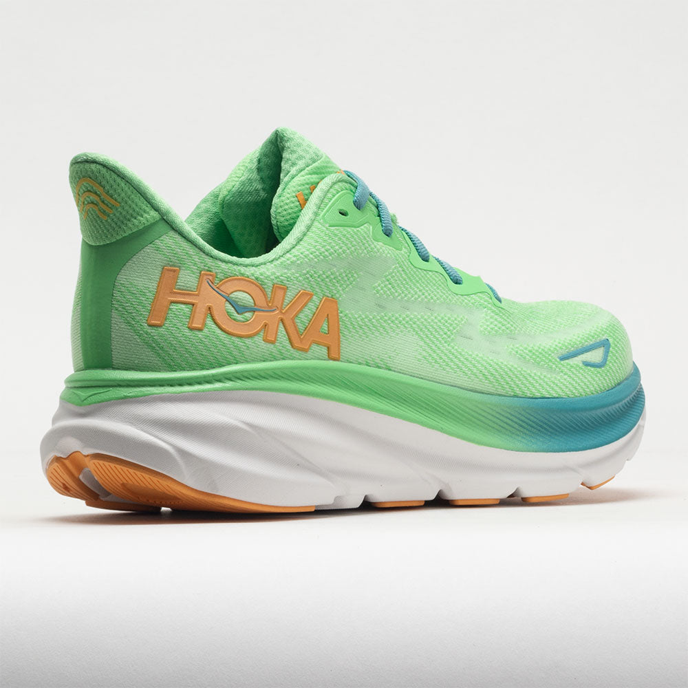 HOKA Clifton 9 Men's  Zest/Lime Glow