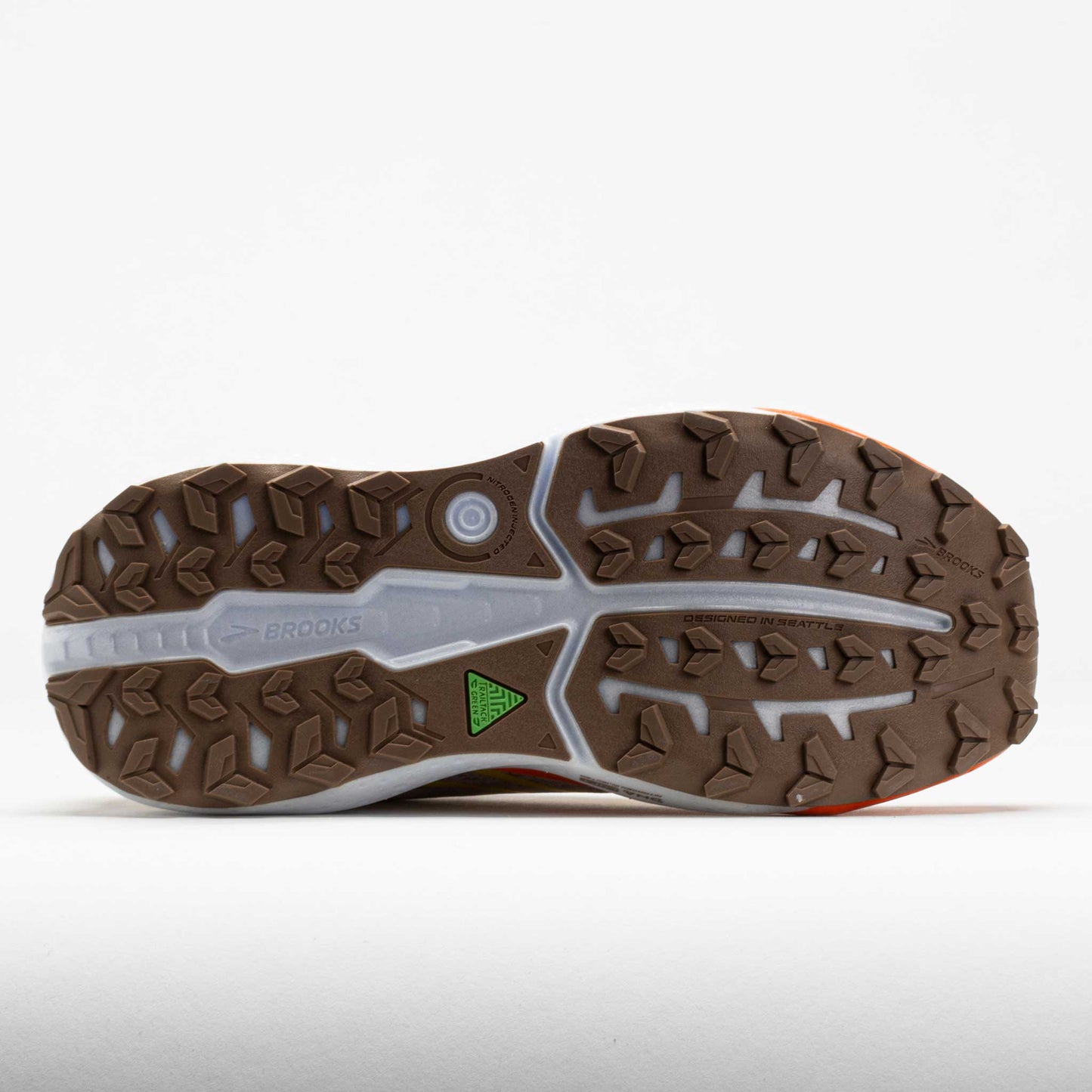 Brooks Caldera 7 Men's  White Sand/Chateau Grey/Yellow