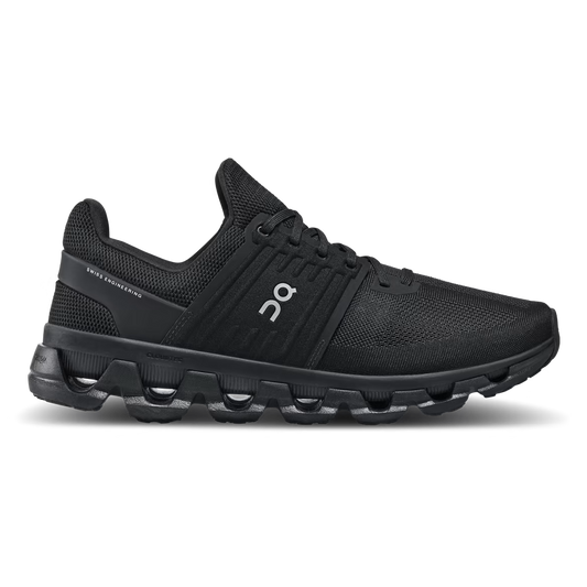 Women's On Cloudswift 3 AD, All Black, 8.5 B Medium