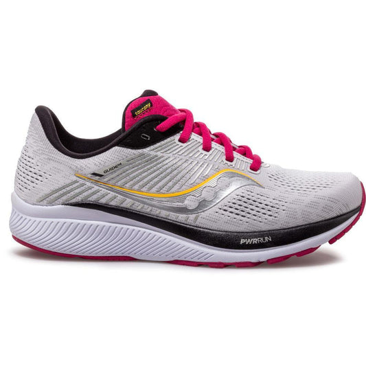 Women's Saucony Guide 14, Alloy/Cherry, 11 D Wide